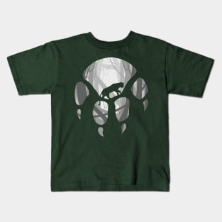 Panther Paw Kids T-Shirt